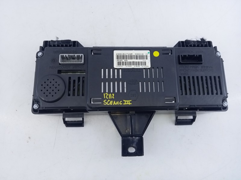 Recambio de cuadro instrumentos para renault scenic iii dynamique referencia OEM IAM 24810716R  E2-A1-39-2