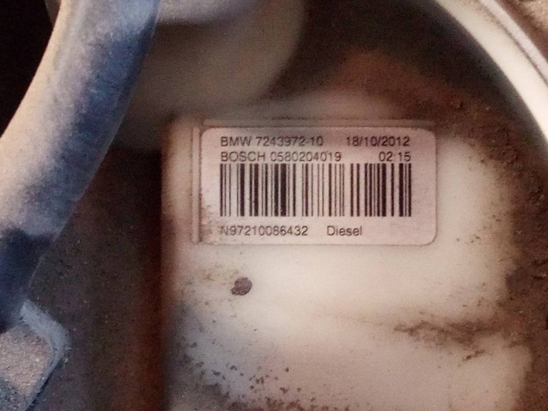 Recambio de aforador para bmw serie 3 lim. (f30) 316d referencia OEM IAM 724397210 0580204019 