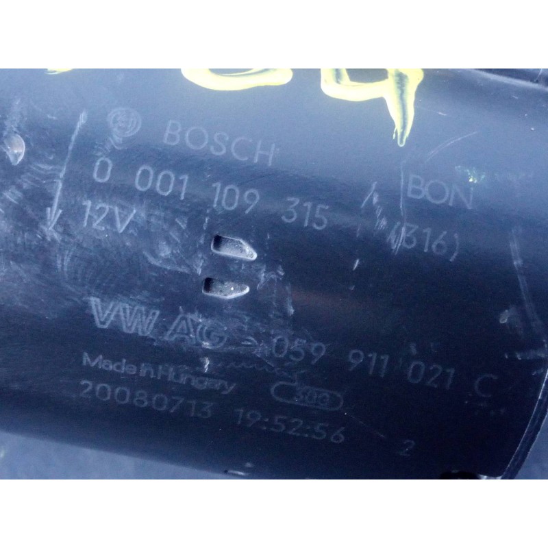 Recambio de motor arranque para audi a5 coupe (8t) 2.7 tdi referencia OEM IAM 059911021C 0001109315 P3-A10-33-1
