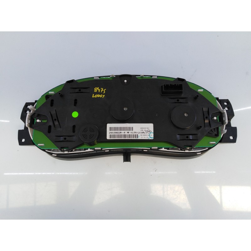 Recambio de cuadro instrumentos para dacia lodgy ambiance referencia OEM IAM 248108622R  E2-A1-2-3