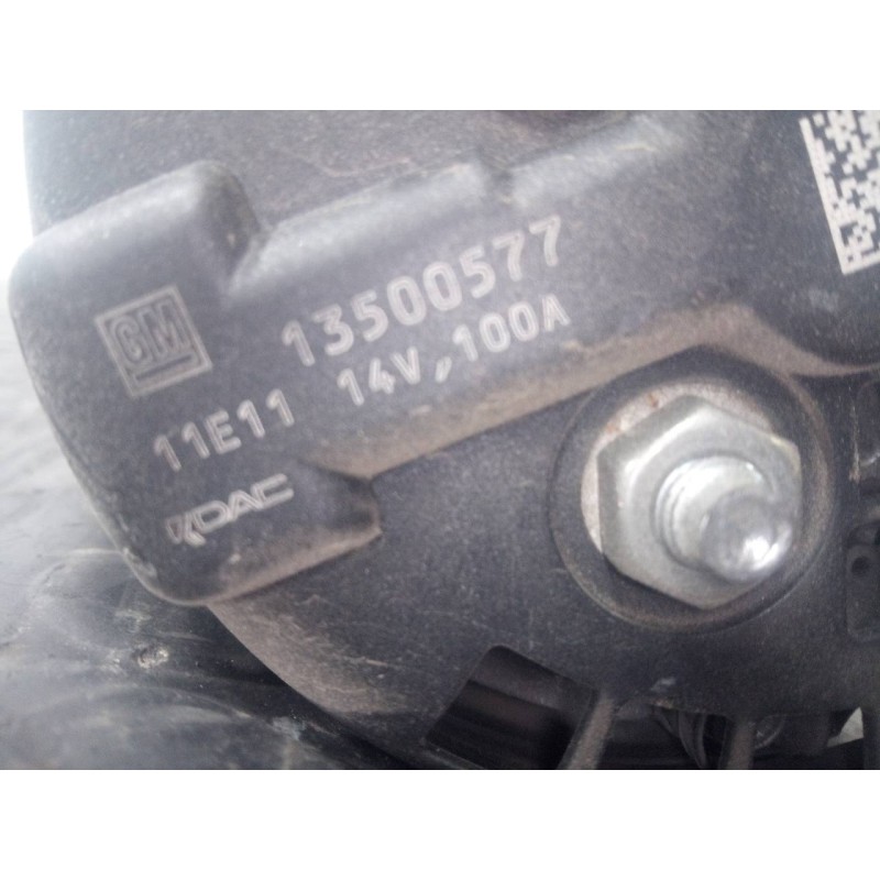 Recambio de alternador para opel insignia berlina cosmo referencia OEM IAM 13500577  P3-A5-9-1