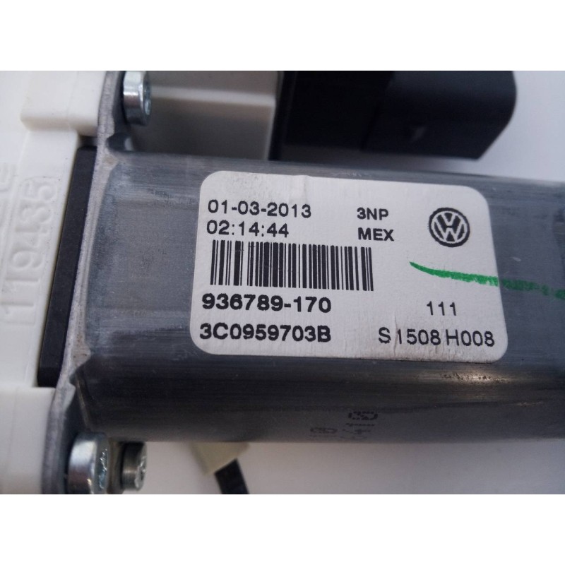 Recambio de elevalunas trasero izquierdo para volkswagen jetta (162) advance bluemotion referencia OEM IAM 3C0959703B 936789170 