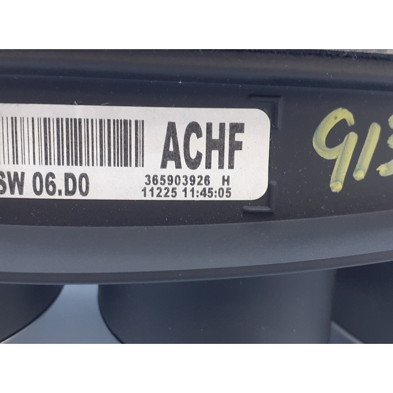 Recambio de cuadro instrumentos para opel insignia berlina cosmo referencia OEM IAM 365903926 A2C53440389 E3-A5-28-3