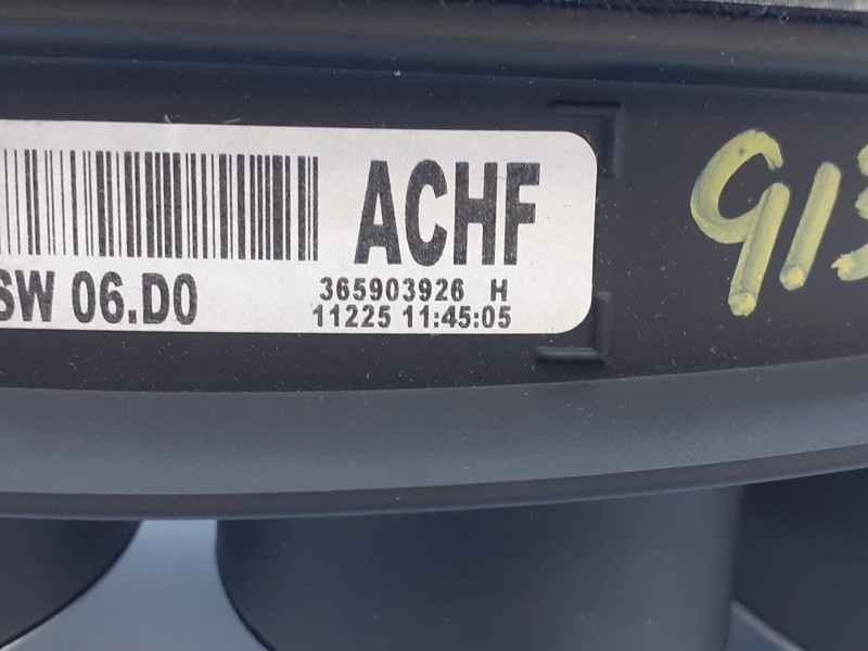 Recambio de cuadro instrumentos para opel insignia berlina cosmo referencia OEM IAM 365903926 A2C53440389 E3-A5-28-3