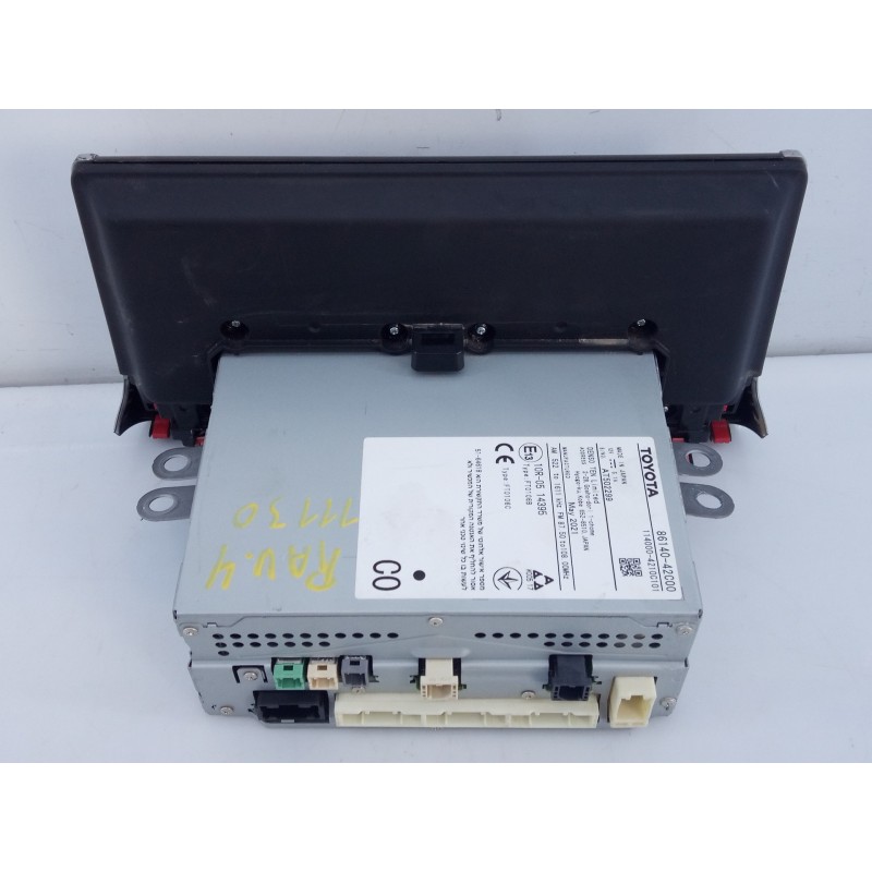 Recambio de sistema navegacion gps para toyota rav4 hybrid 4x2 luxury referencia OEM IAM 8614042C00 23A210075977A E3-B2-12-2