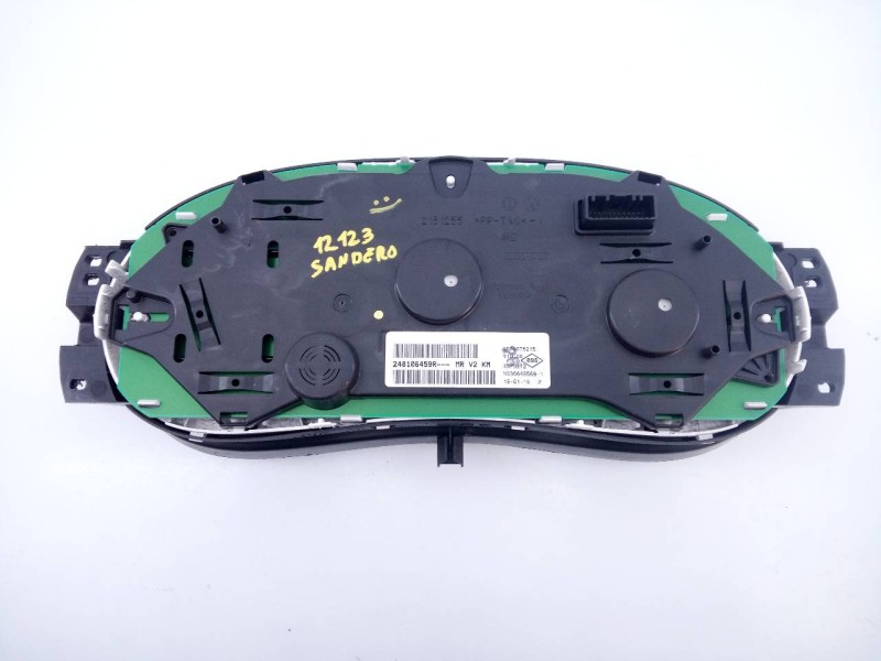 Recambio de cuadro instrumentos para dacia sandero stepway referencia OEM IAM 248106459R  E2-A1-35-2
