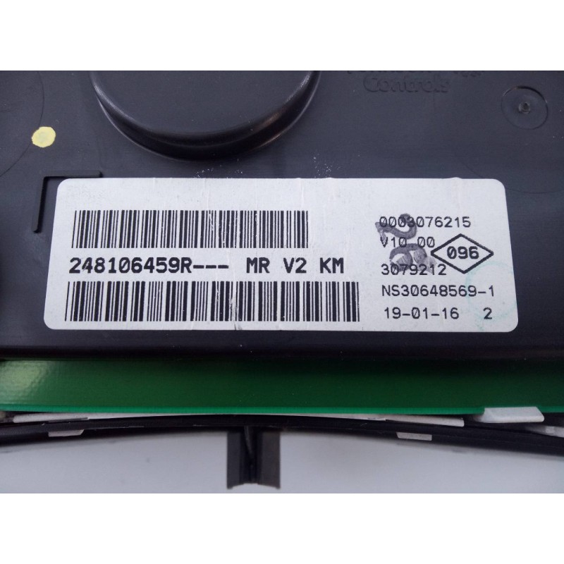 Recambio de cuadro instrumentos para dacia sandero stepway referencia OEM IAM 248106459R  E2-A1-35-2