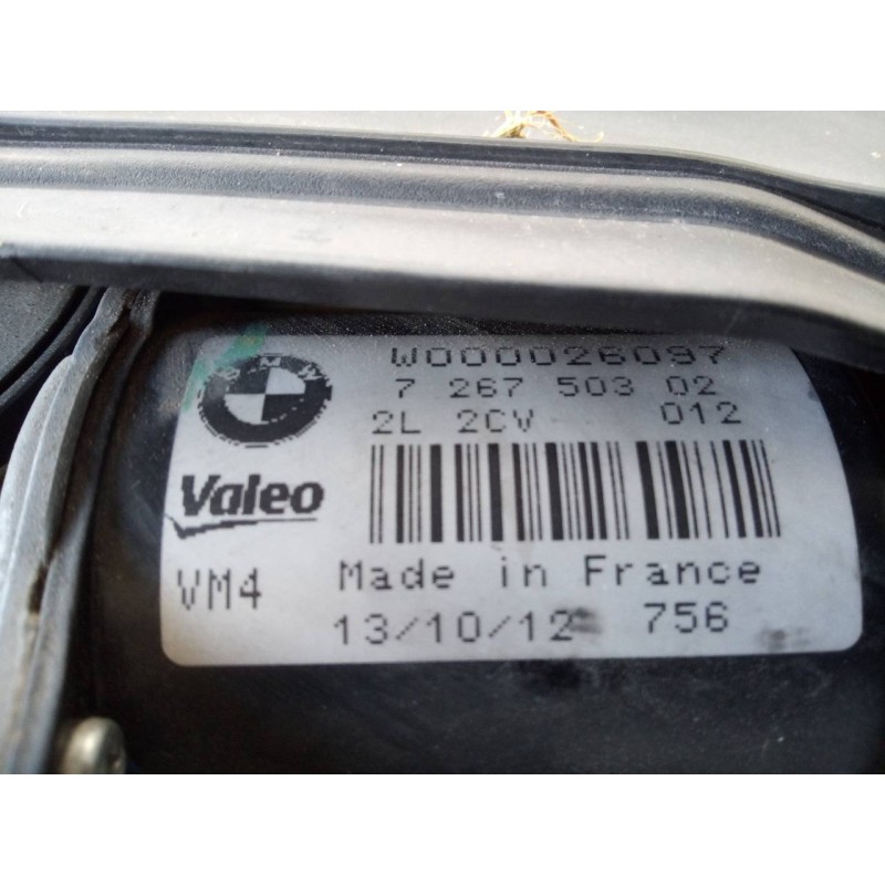 Recambio de motor limpia delantero para bmw serie 3 lim. (f30) 316d referencia OEM IAM 726750302  