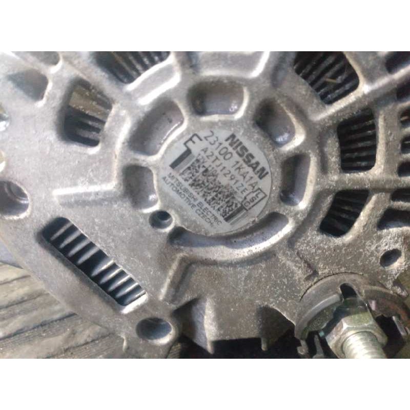 Recambio de alternador para nissan juke (f15) acenta referencia OEM IAM 231001KA1A A2TJ1291ZE P3-A5-23-3