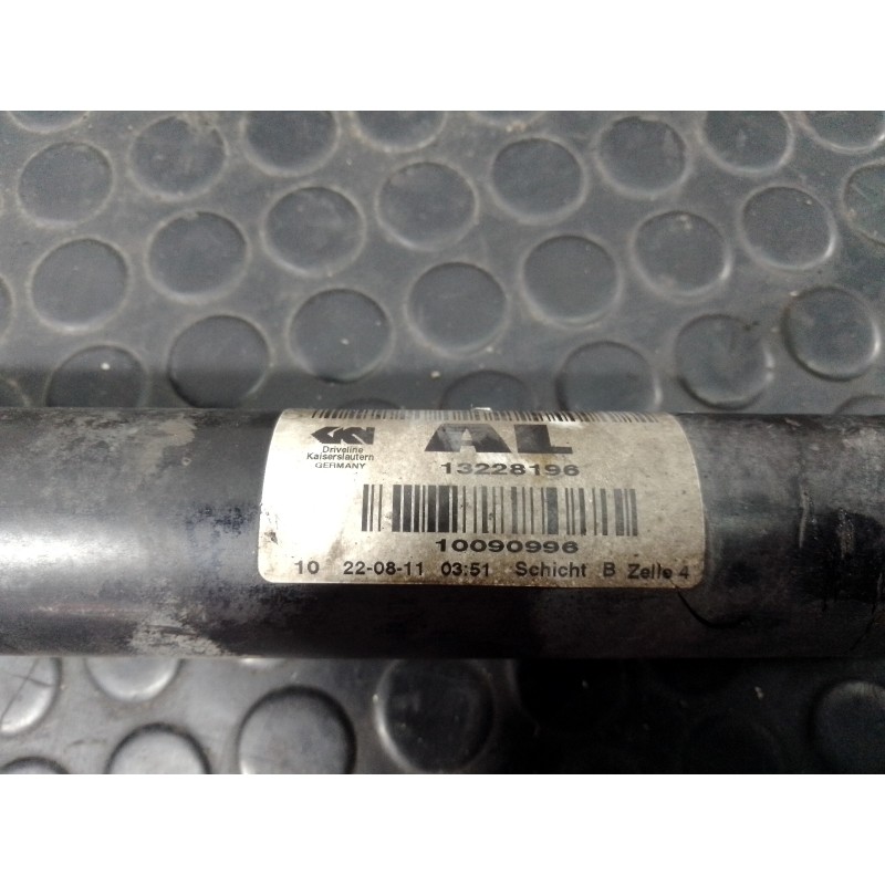 Recambio de transmision delantera derecha para opel insignia berlina cosmo referencia OEM IAM 13228196  P1-A6-20