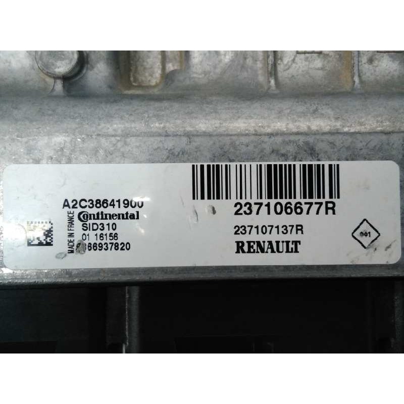 Recambio de centralita motor uce para renault kadjar life referencia OEM IAM 237106677R A2C38641900 E2-A1-19-5