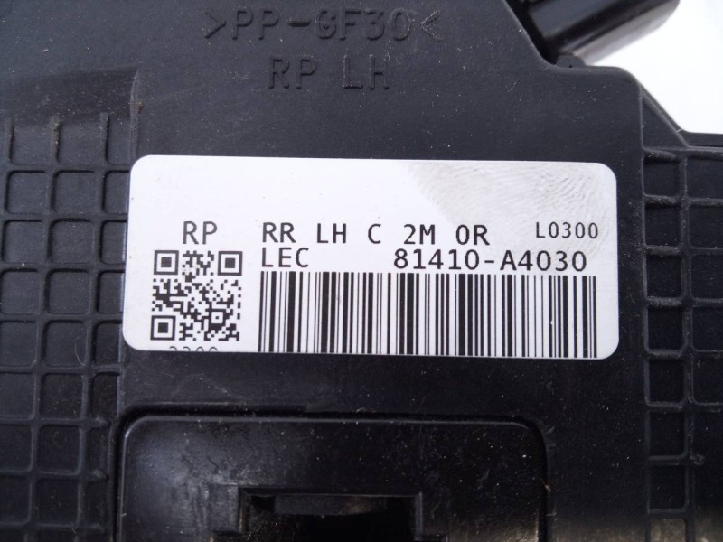 Recambio de cerradura puerta trasera izquierda para kia carens ( ) drive referencia OEM IAM 81410A4030  E2-B5-61-2