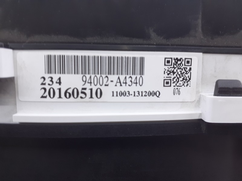 Recambio de cuadro instrumentos para kia carens ( ) drive referencia OEM IAM 94002A4340 11003131200Q E3-A3-8-2