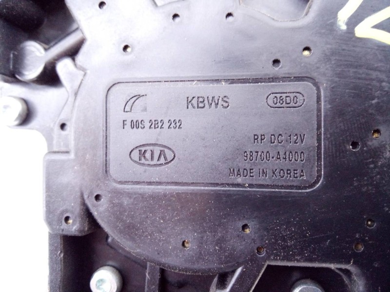 Recambio de motor limpia trasero para kia carens ( ) drive referencia OEM IAM 98700A4000  E2-B5-49-2