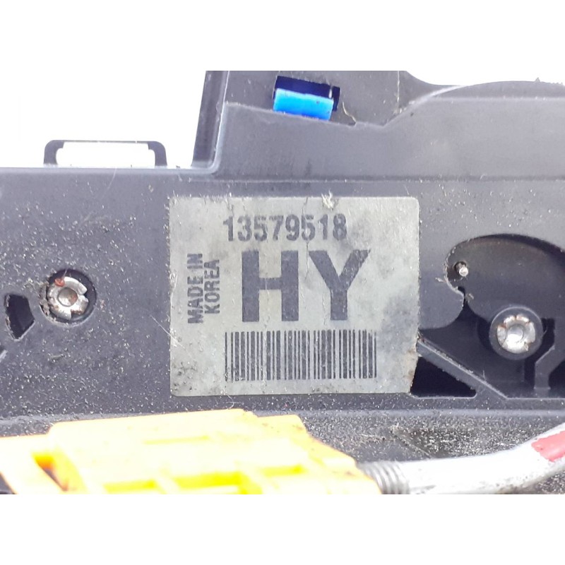 Recambio de cerradura puerta delantera izquierda para opel mokka selective referencia OEM IAM 13579518  E2-B6-4-1