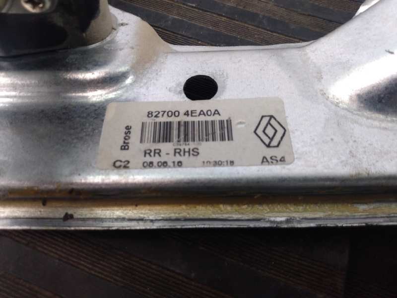 Recambio de elevalunas trasero derecho para renault kadjar life referencia OEM IAM 827004EA0A  E1-A1-40-1