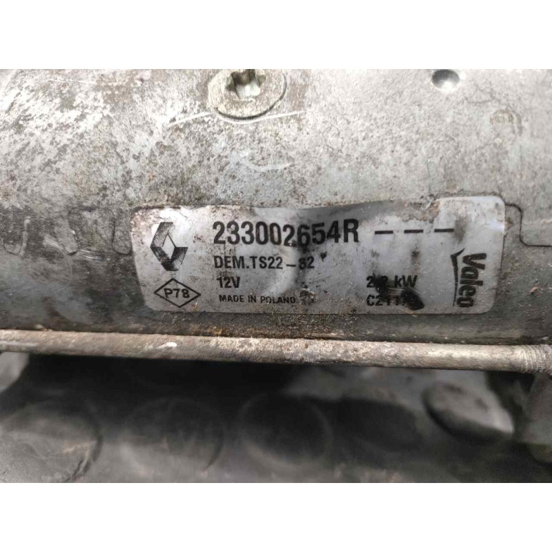Recambio de motor arranque para renault laguna iii gt 4control referencia OEM IAM 233002654R  P3-B8-3-1