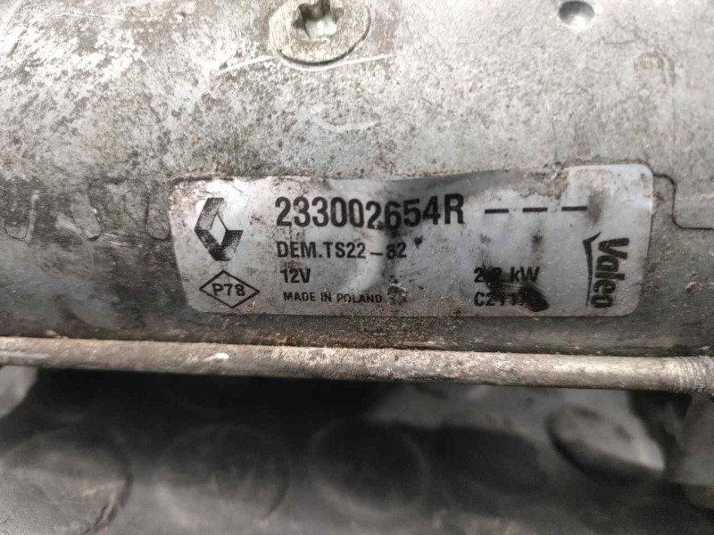 Recambio de motor arranque para renault laguna iii gt 4control referencia OEM IAM 233002654R  P3-B8-3-1