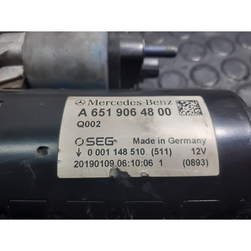 Recambio de motor arranque para mercedes-benz clase glc coupe (bm 253)(6.2016) glc 220 d 4matic (253.305) referencia OEM IAM A65