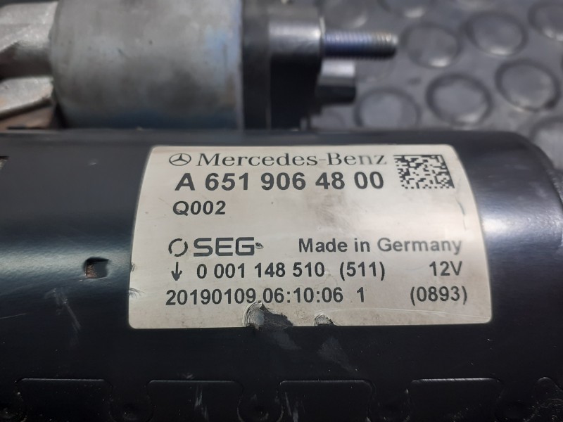 Recambio de motor arranque para mercedes-benz clase glc coupe (bm 253)(6.2016) glc 220 d 4matic (253.305) referencia OEM IAM A65