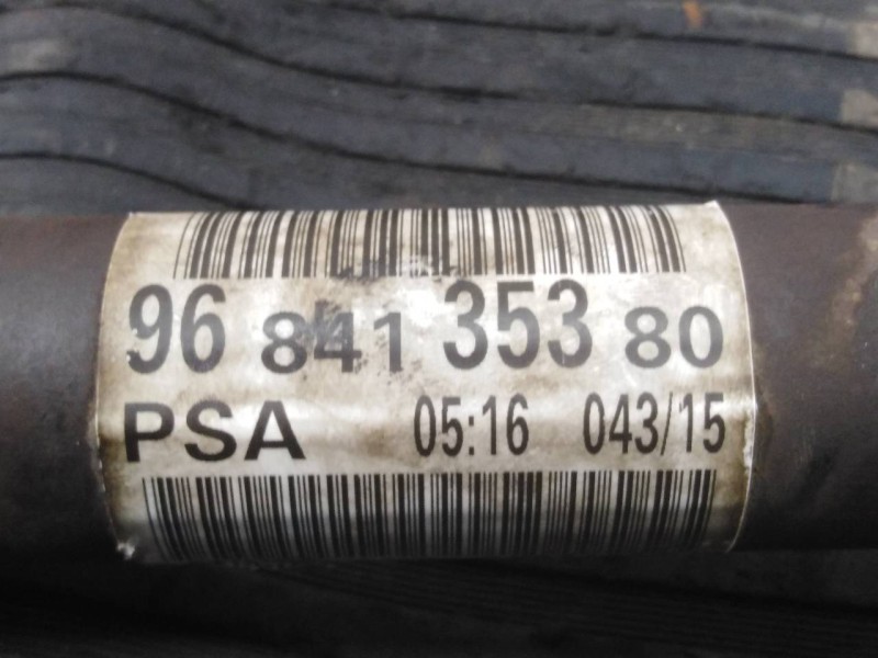 Recambio de transmision delantera izquierda para citroën ds4 style referencia OEM IAM 9684135380  P1-A6-39