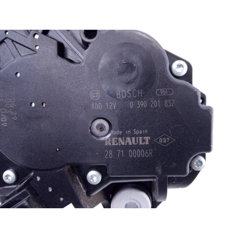 Recambio de motor limpia trasero para renault laguna iii gt 4control referencia OEM IAM 287100006R 0390201832 E1-A1-36-2
