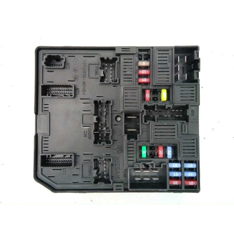 Recambio de caja reles / fusibles para nissan qashqai (j11) acenta referencia OEM IAM 284B75NA1A  E3-B4-38-2