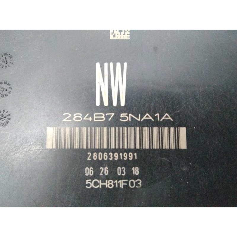 Recambio de caja reles / fusibles para nissan qashqai (j11) acenta referencia OEM IAM 284B75NA1A  E3-B4-38-2