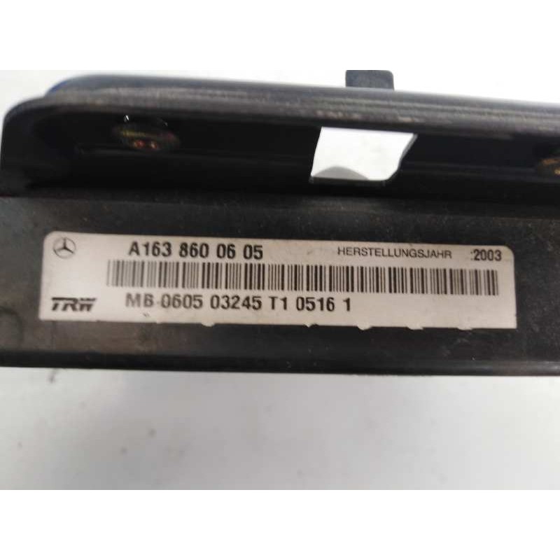 Recambio de airbag delantero derecho para mercedes-benz clase m (w163) 270 cdi (163.113) referencia OEM IAM A1638600605 MB060503