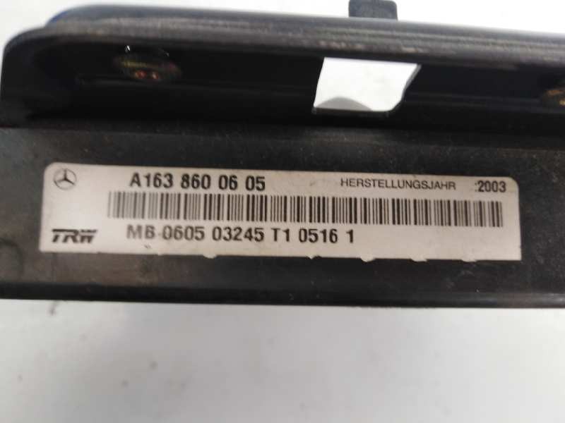 Recambio de airbag delantero derecho para mercedes-benz clase m (w163) 270 cdi (163.113) referencia OEM IAM A1638600605 MB060503