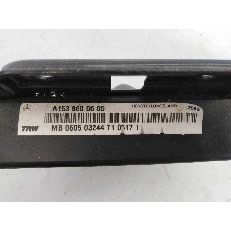 Recambio de airbag delantero izquierdo para mercedes-benz clase m (w163) 270 cdi (163.113) referencia OEM IAM A1638600605 MB0605