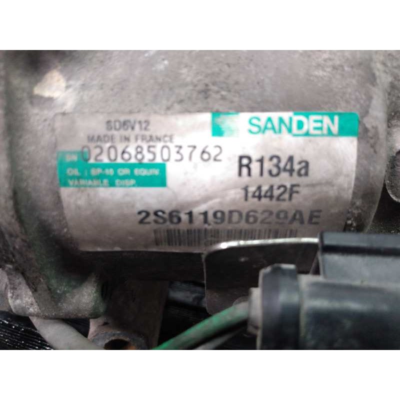 Recambio de compresor aire acondicionado para ford fiesta (cbk) referencia OEM IAM 02068503762 2S6119D629AE P3-A2-9-4