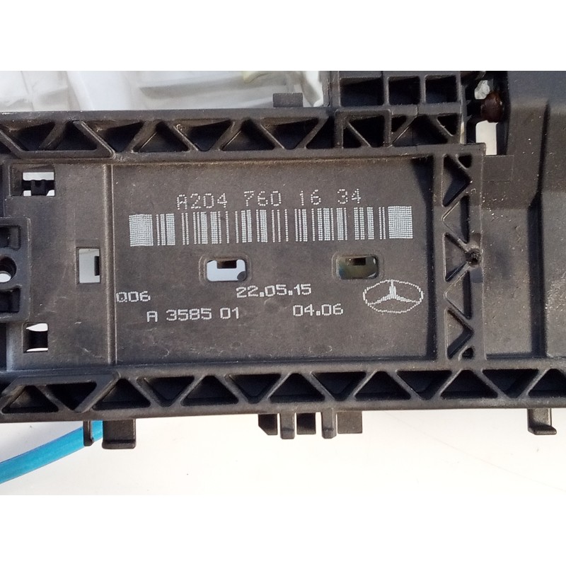 Recambio de cerradura puerta trasera derecha para mercedes-benz clase e (w212) lim. e 220 bluetec (212.001) referencia OEM IAM A