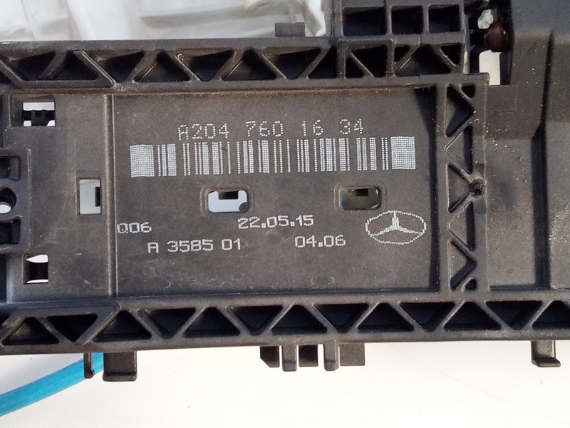 Recambio de cerradura puerta trasera derecha para mercedes-benz clase e (w212) lim. e 220 bluetec (212.001) referencia OEM IAM A