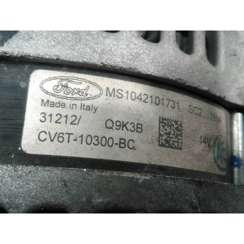 Recambio de alternador para ford fiesta (ccn) titanium referencia OEM IAM CV6T10300BC  P3-A4-27-3