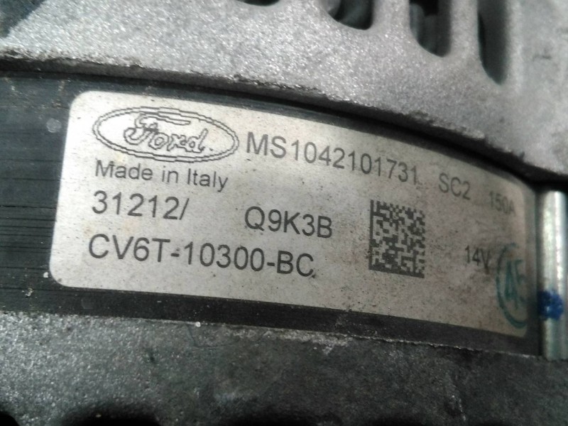 Recambio de alternador para ford fiesta (ccn) titanium referencia OEM IAM CV6T10300BC  P3-A4-27-3