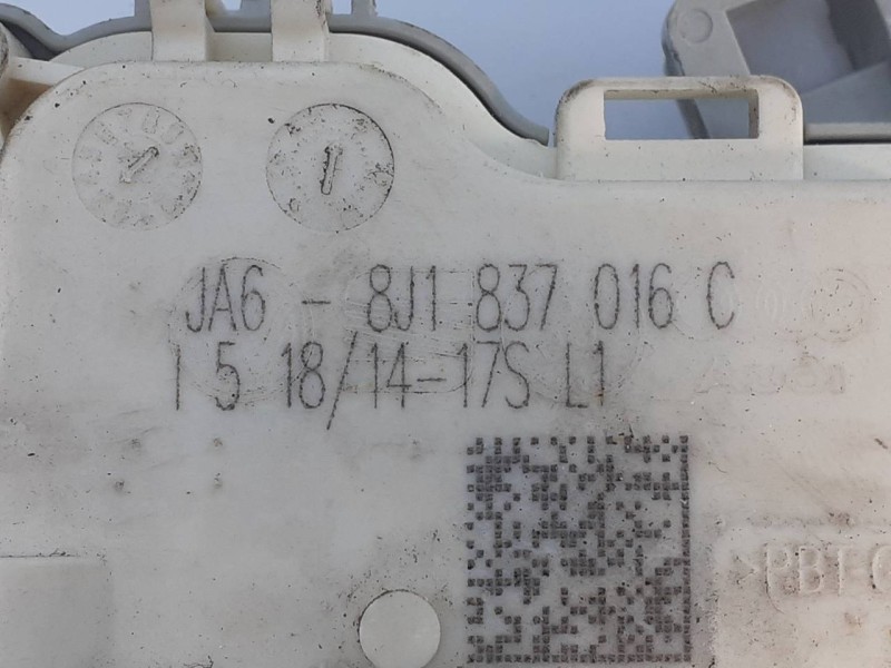 Recambio de cerradura puerta delantera derecha para audi a5 sportback (8t) 2.0 tdi (110kw) referencia OEM IAM 8J1837016C  E1-B6-