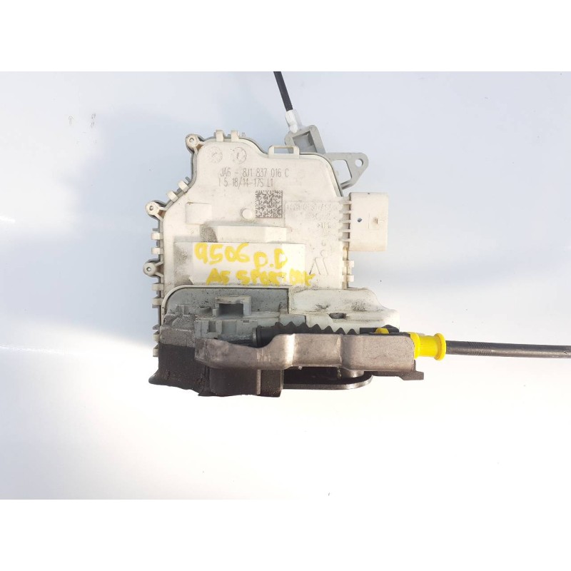 Recambio de cerradura puerta delantera derecha para audi a5 sportback (8t) 2.0 tdi (110kw) referencia OEM IAM 8J1837016C  E1-B6-