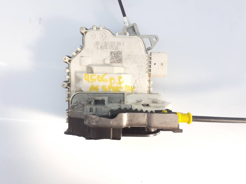 Recambio de cerradura puerta delantera derecha para audi a5 sportback (8t) 2.0 tdi (110kw) referencia OEM IAM 8J1837016C  E1-B6-