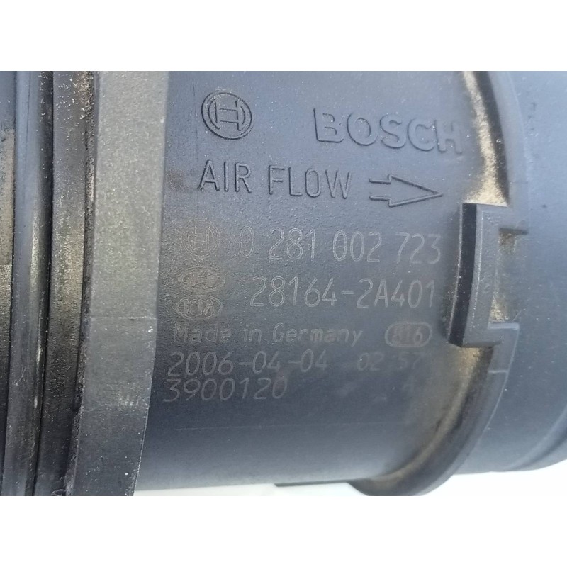 Recambio de caudalimetro para kia cee´d active referencia OEM IAM 281642A401 0281002723 E3-A3-25-1