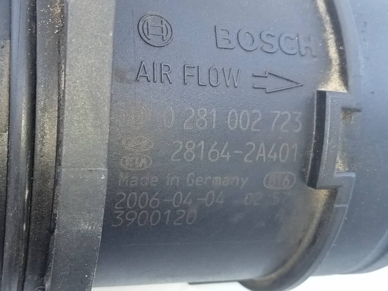 Recambio de caudalimetro para kia cee´d active referencia OEM IAM 281642A401 0281002723 E3-A3-25-1