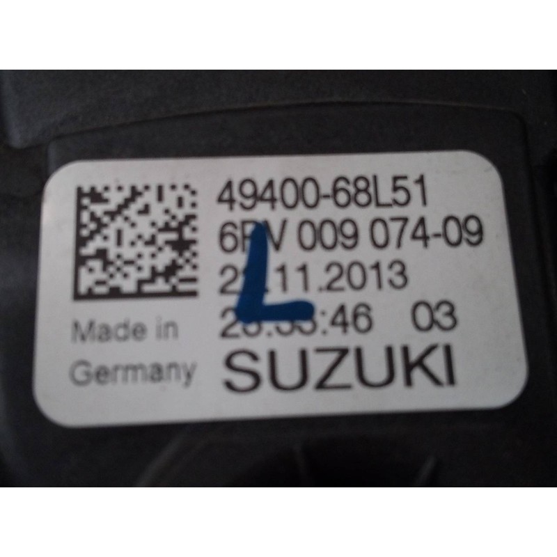 Recambio de pedal acelerador para suzuki sx4 gle 4x4 referencia OEM IAM 4940068L51  E3-B4-18-1