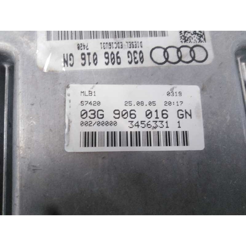 Recambio de centralita motor uce para audi a4 berlina (8e) 2.0 tdi 16v (103kw) referencia OEM IAM 03G90016GN 0218012113 E2-A1-15