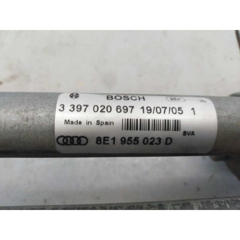 Recambio de motor limpia delantero para audi a4 berlina (8e) 2.0 tdi 16v (103kw) referencia OEM IAM 8E1955023D 3397020697 E1-B6-