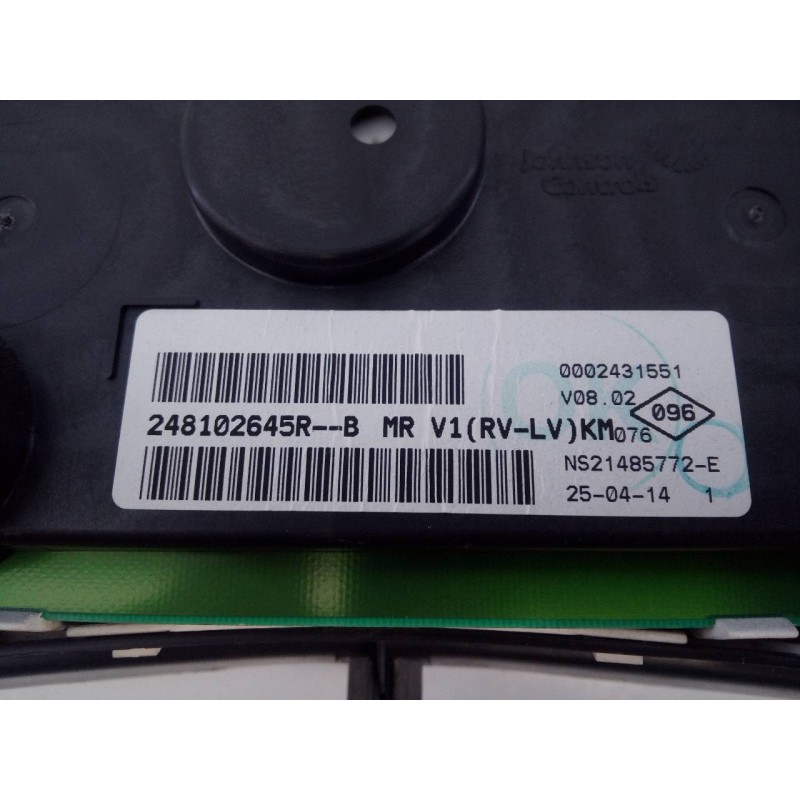 Recambio de cuadro instrumentos para dacia sandero ambiance referencia OEM IAM 248102645R  E2-A1-39-3