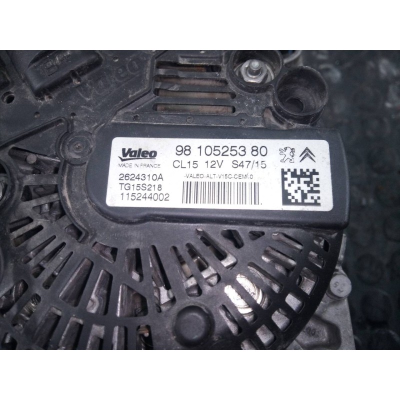 Recambio de alternador para citroën c4 lim. live referencia OEM IAM 9810525380  P3-A5-13-2