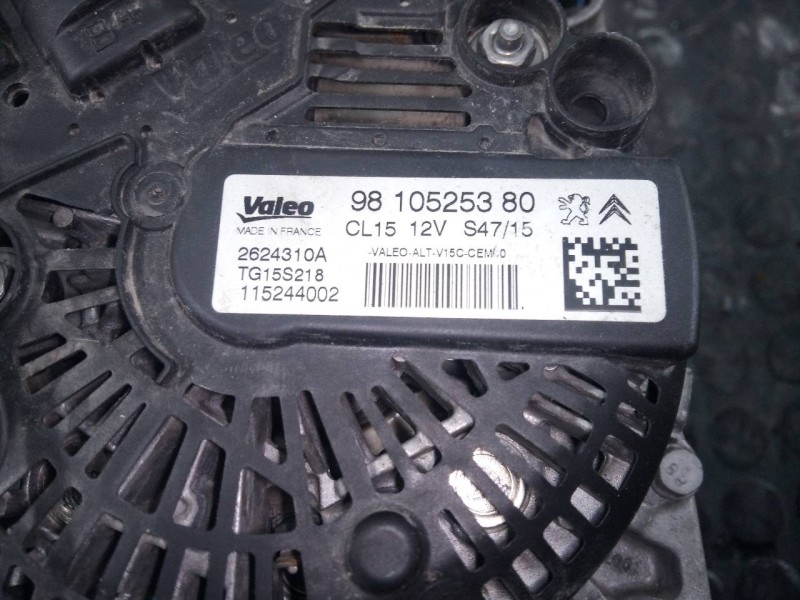 Recambio de alternador para citroën c4 lim. live referencia OEM IAM 9810525380  P3-A5-13-2