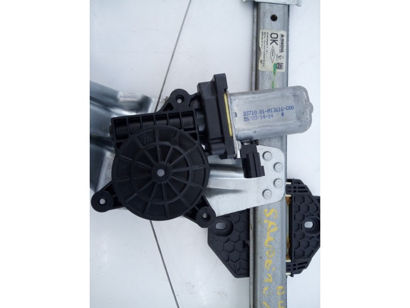 Recambio de elevalunas delantero derecho para dacia sandero ambiance referencia OEM IAM 807209299R  E1-A1-48-1