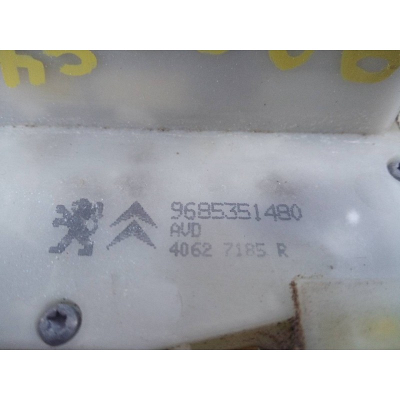 Recambio de cerradura puerta delantera derecha para citroën c4 lim. live referencia OEM IAM 9685351480  E1-A4-48-1