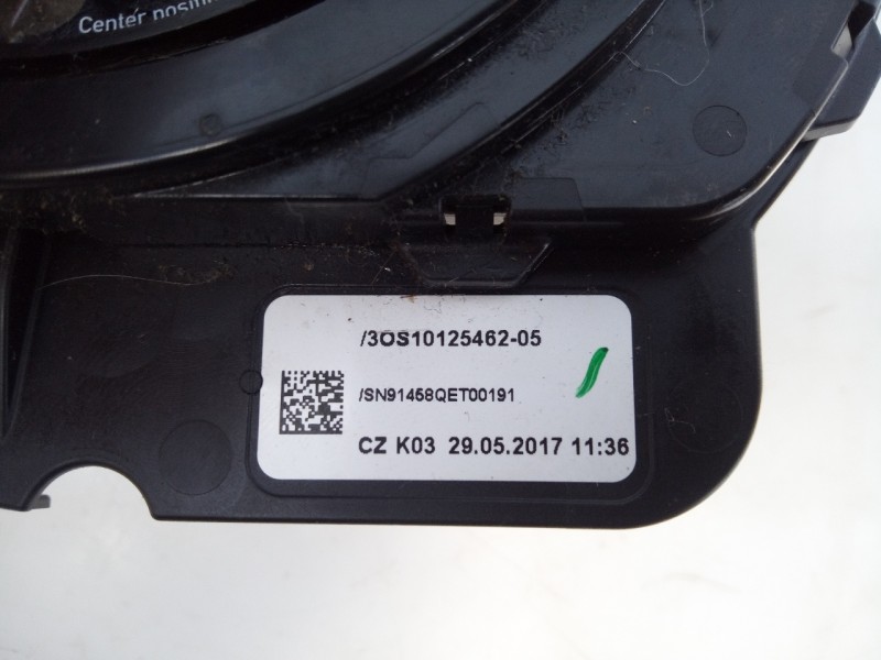 Recambio de anillo airbag para opel crossland x excellence referencia OEM IAM 3OS1012546205  E3-A5-19-3